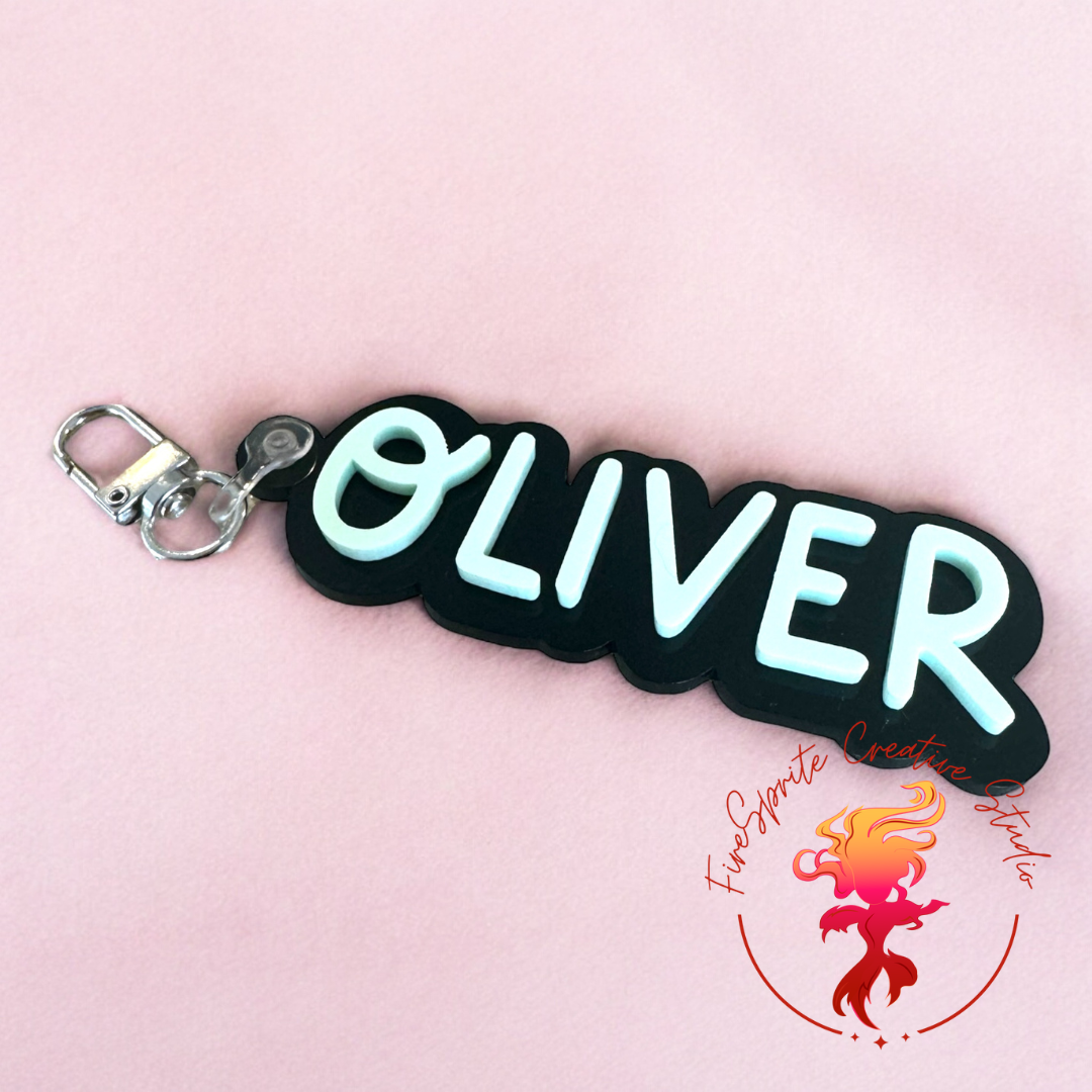 Acrylic Keychain Tag