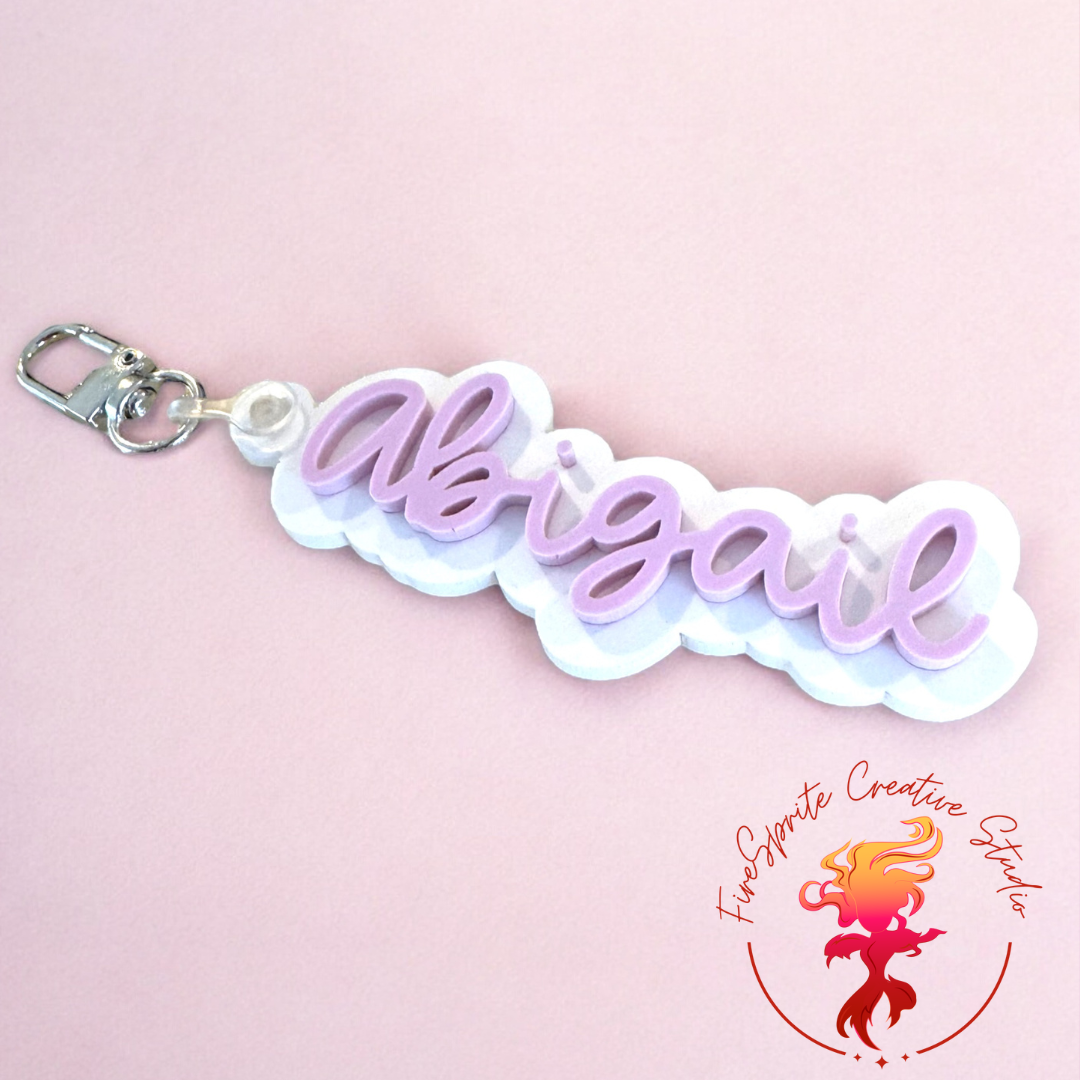 Acrylic Keychain Tag