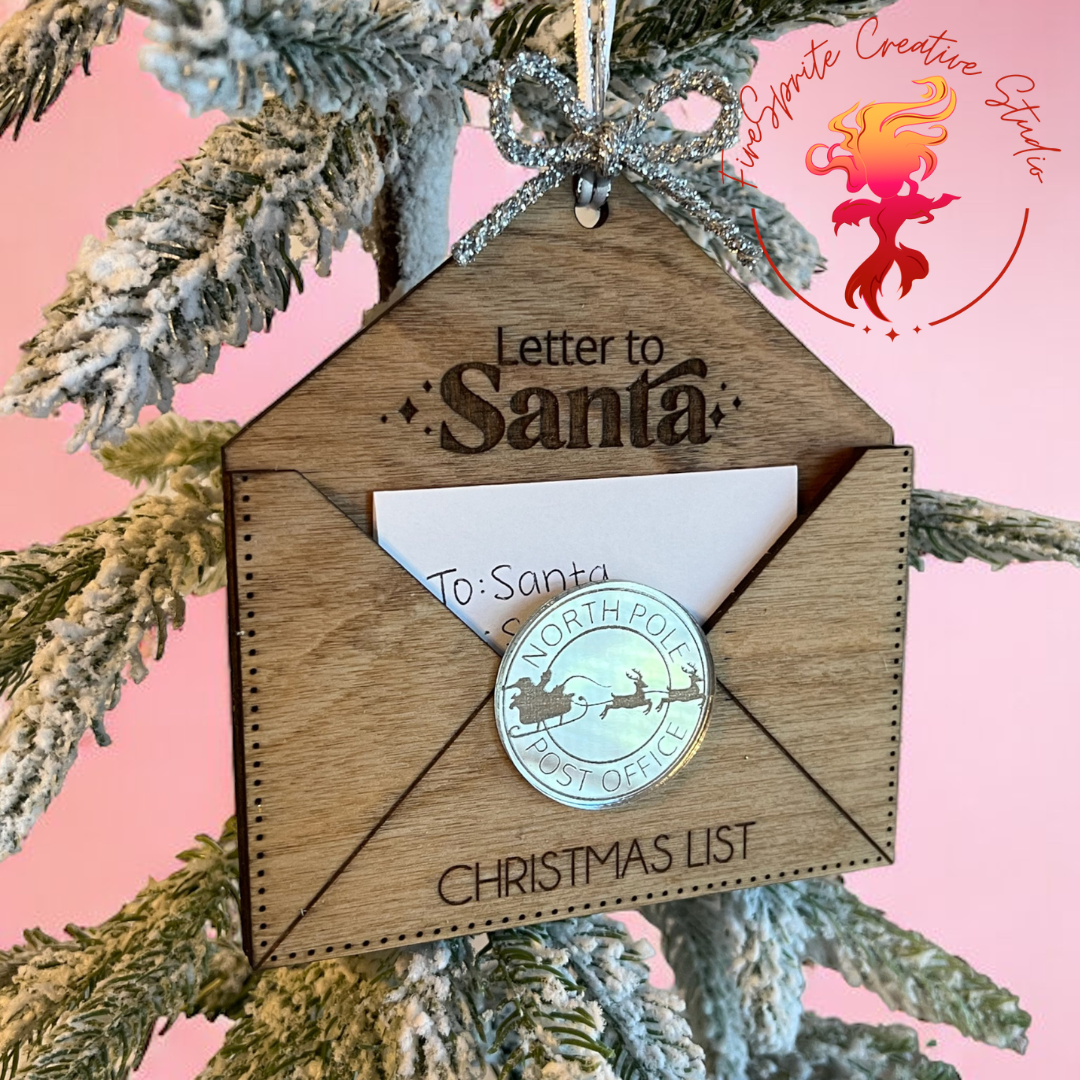 Letter to Santa Ornament