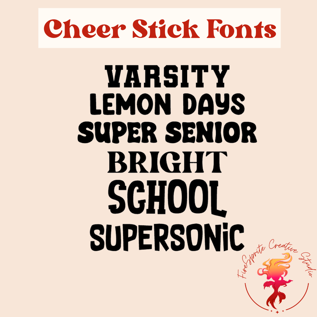 Custom Cheer Spirit Stick, Sports Sign, Game Day Sign- GLITTER/MIRROR