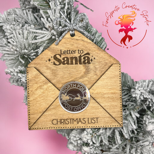 Letter to Santa Ornament
