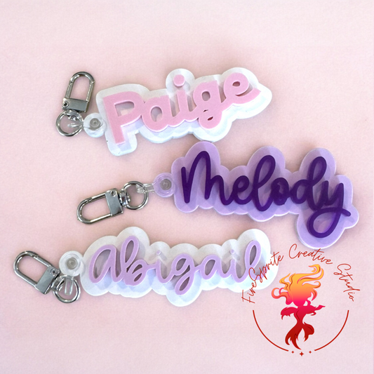 Acrylic Keychain Tag