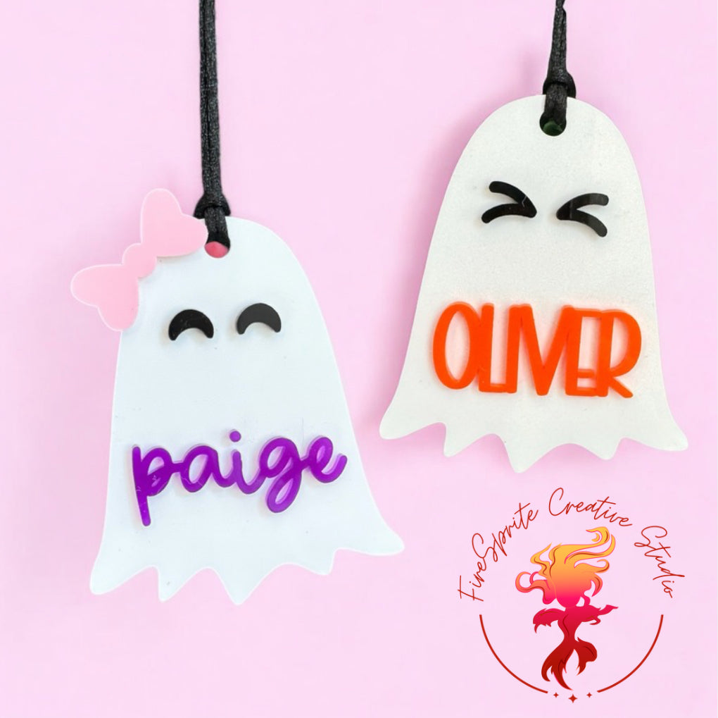 Halloween Ghost Tags | Boo Basket Tags | Treat Tags